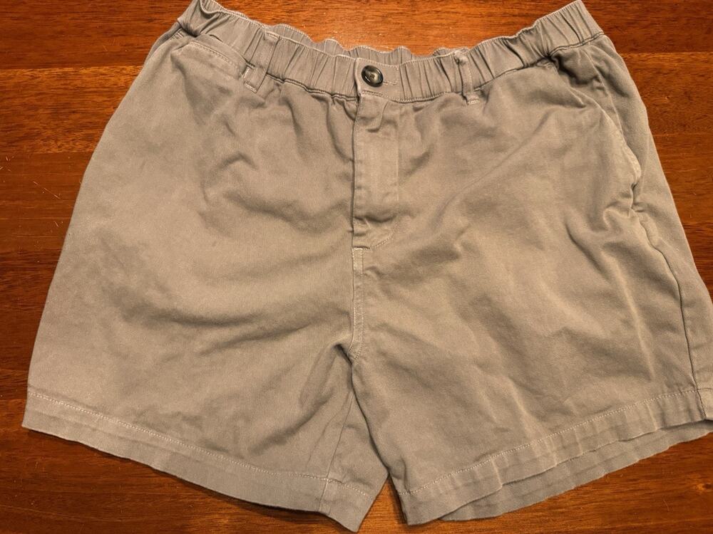 Cove Shorts 32 Cotton Solid Brown 5 Inseam Pockets